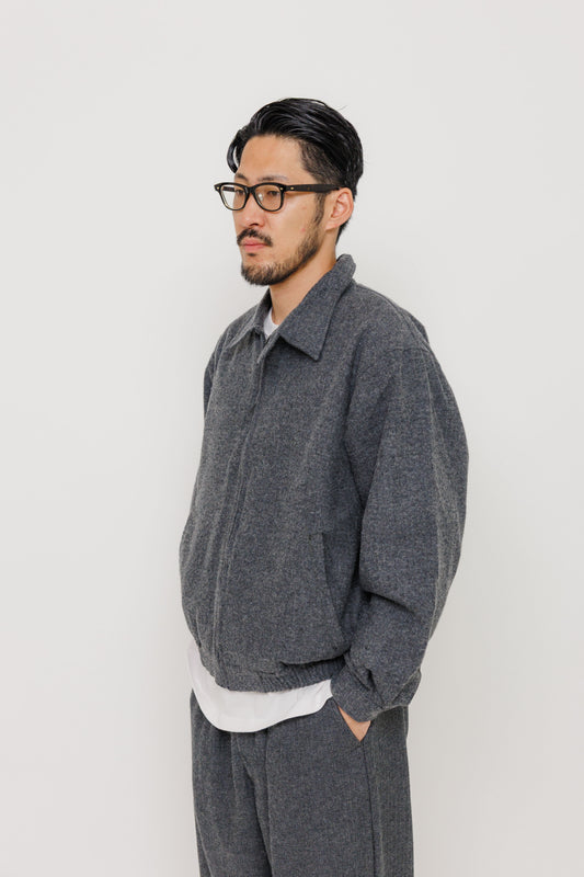 Veste Hinode — Grey par Last Call For — photo portée 12